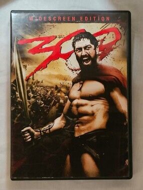 300 DVD (2006 Gerard Butler, Lena Headey, Rodrigo Santoro)